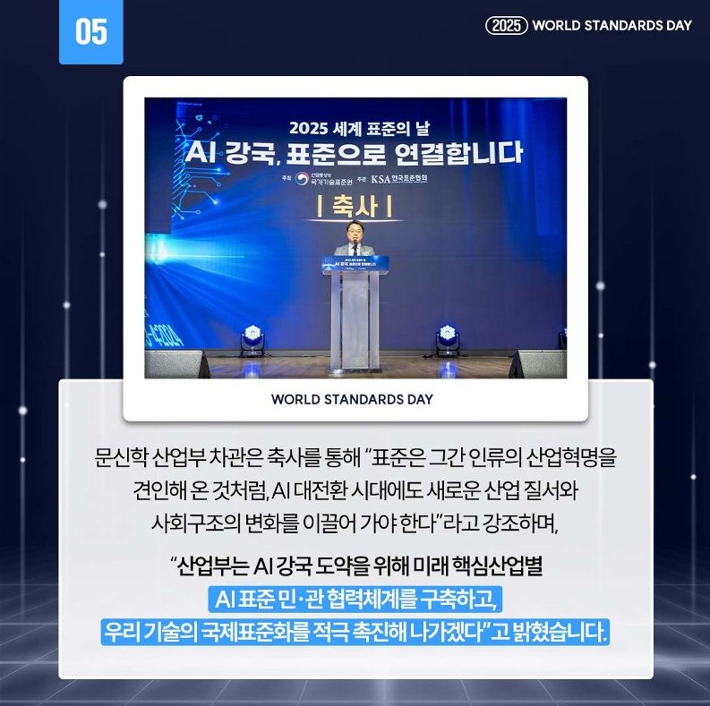 2025 세계표준의 날 기념식